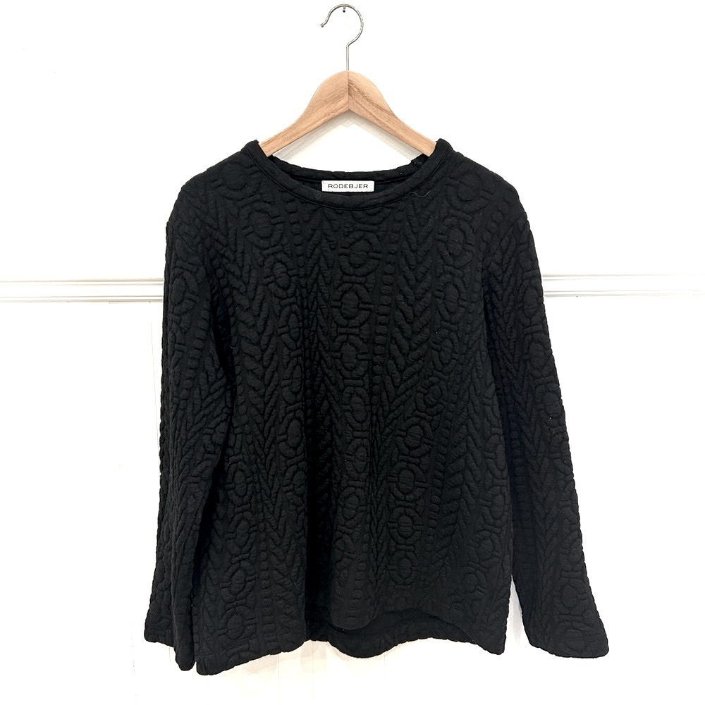 Rodebjer Black Knit Women's Top